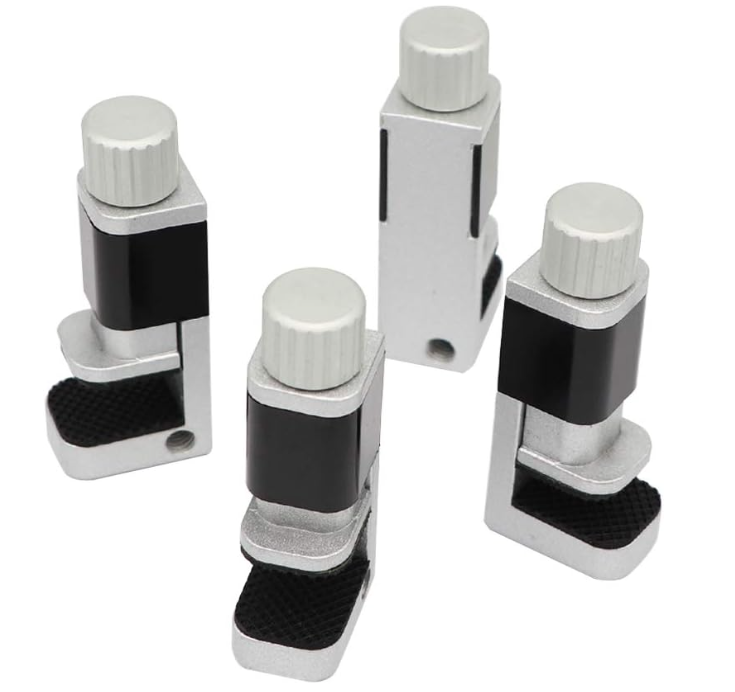 Phone screen repair tools, adjustable screen clamp