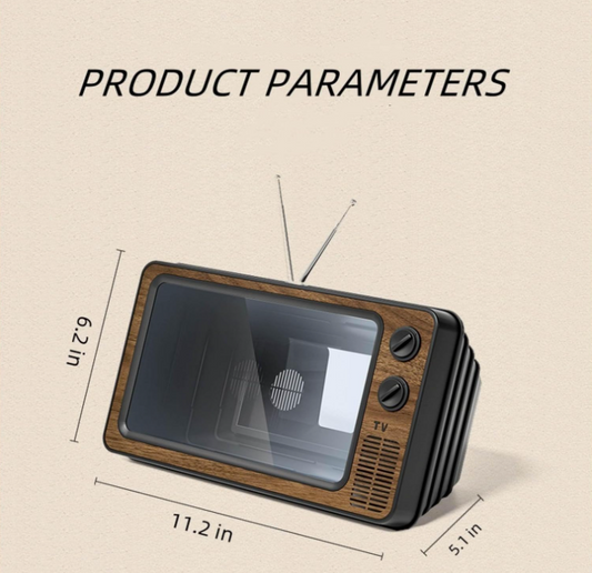 12-inch screen magnifier for cell phones, gifts for dad, 3D HD magnifier for movies